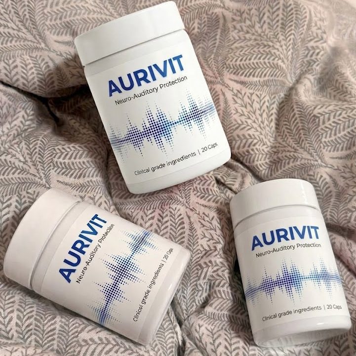 Cápsulas Aurivit para el oído, pack de tres